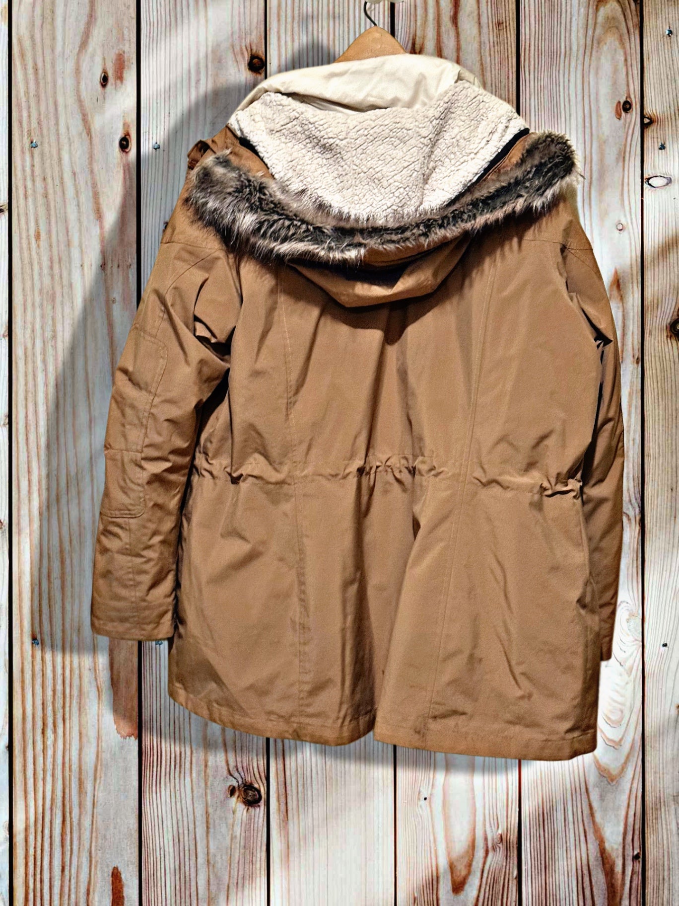 3-in-1 Columbia Jacket 2XL Beige
