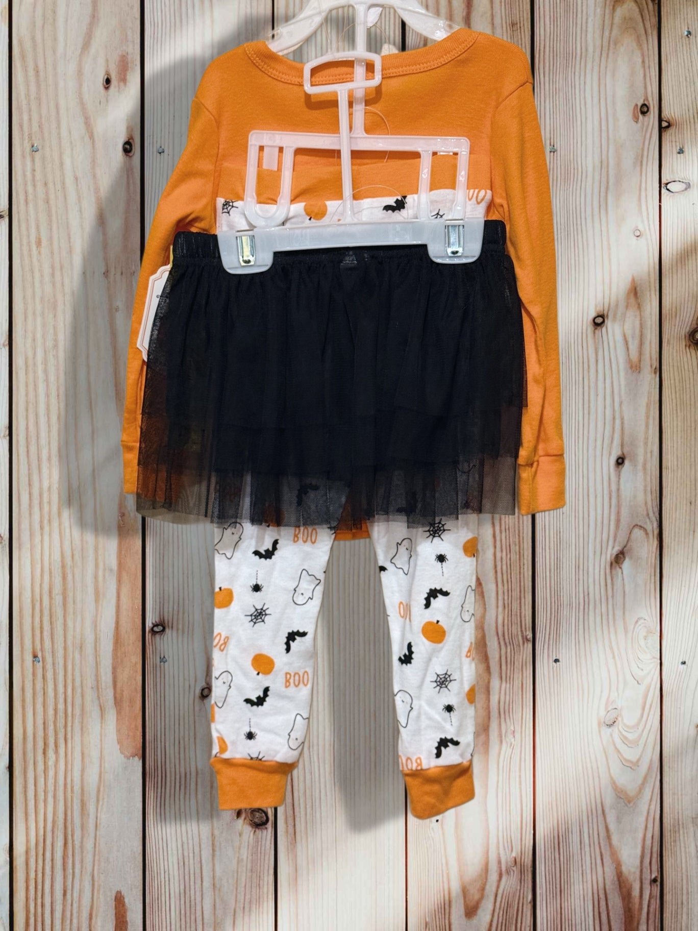 Unknown Pajamas 2T Orange and white