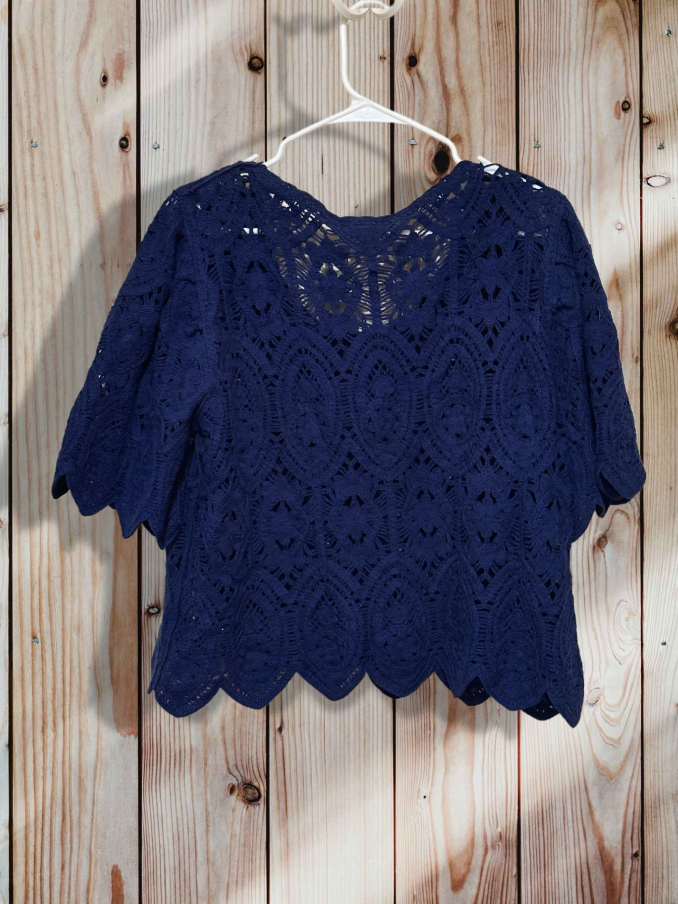 Unbranded Top Medium Navy blue