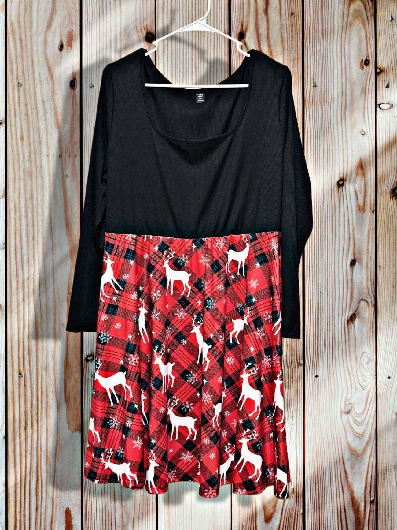 SHEIN Dress 2XL Red and Black