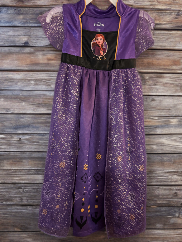 Disney Frozen Nightgown/dress up 2T Purple