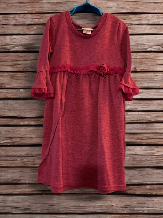 Unknown Dress 7/8 Red